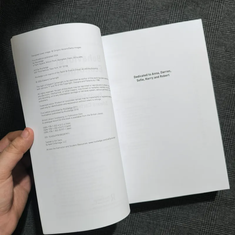 Behavioral Economics (Fourth Edition) - Edward Cartwright 933101