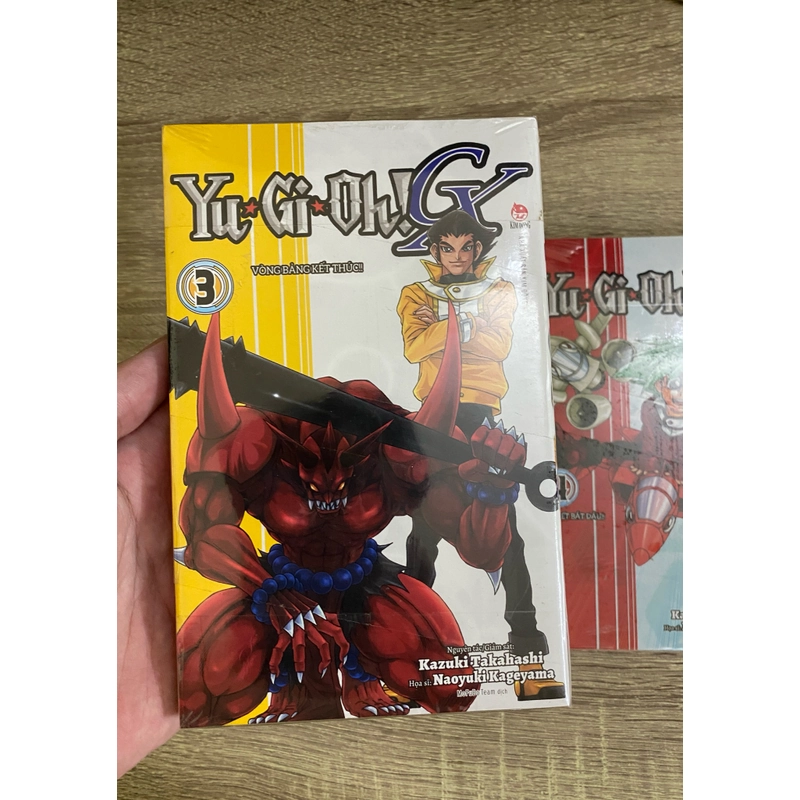 Combo 4 cuốn truyện Yugioh GX nguyên seal (t1-t4) 447822