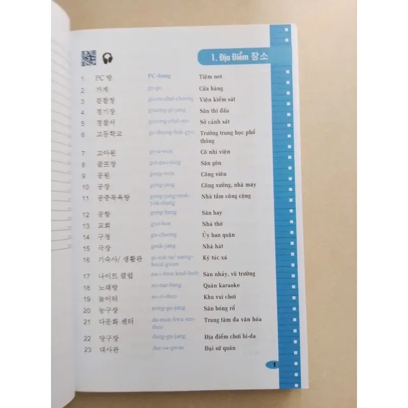 Chinh phục Từ vựng Tiếng Hàn qua 100 Chủ đề 603822