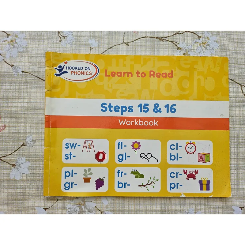 HOOKED ON PHONICS - TẶNG kèm cuốn Learn to Read workbook màu vàng 993495