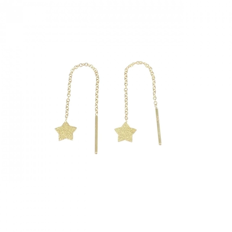 K18YG Bông tai hình sao - Hàng hiệu Chính hãng 867004