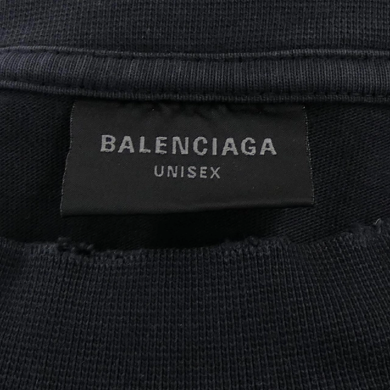 Balenciaga BALENCIAGA 764235 TRVT9 UNISEX Áo thun - Hàng hiệu Chính hãng 896332