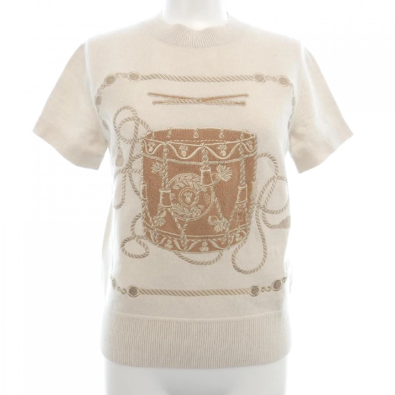 HERMES LES TAMBOURS 3H2613DI Áo len 629061