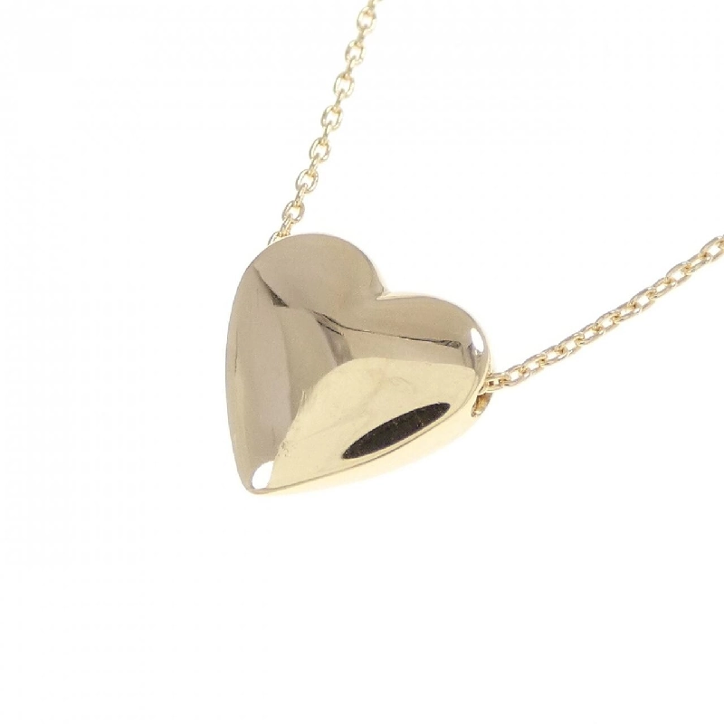 K18YG Dây chuyền hình trái tim - Hàng hiệu Authentic 865439