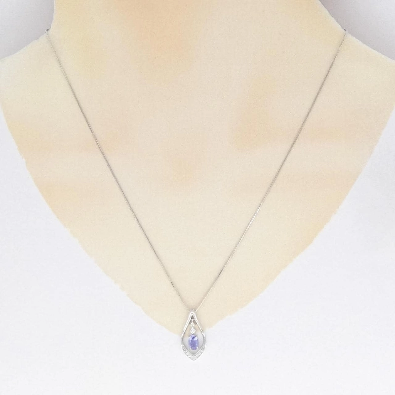 K18WG Mặt dây chuyền Tanzanite 0.44CT - Hàng hiệu Chính hãng 861949