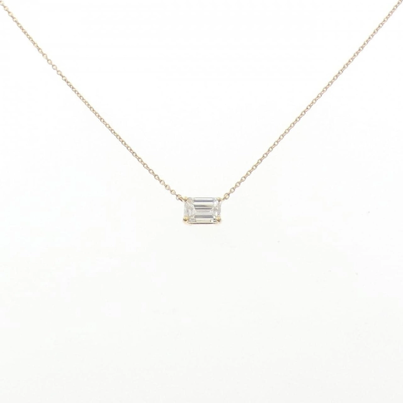 K18YG Dây chuyền kim cương 1.036CT J VS1 cắt hình thoi - Hàng hiệu Chính hãng 873100