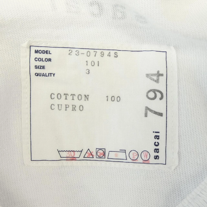 SACAI 23-0794S Áo thun - Hàng hiệu Chính hãng 891451