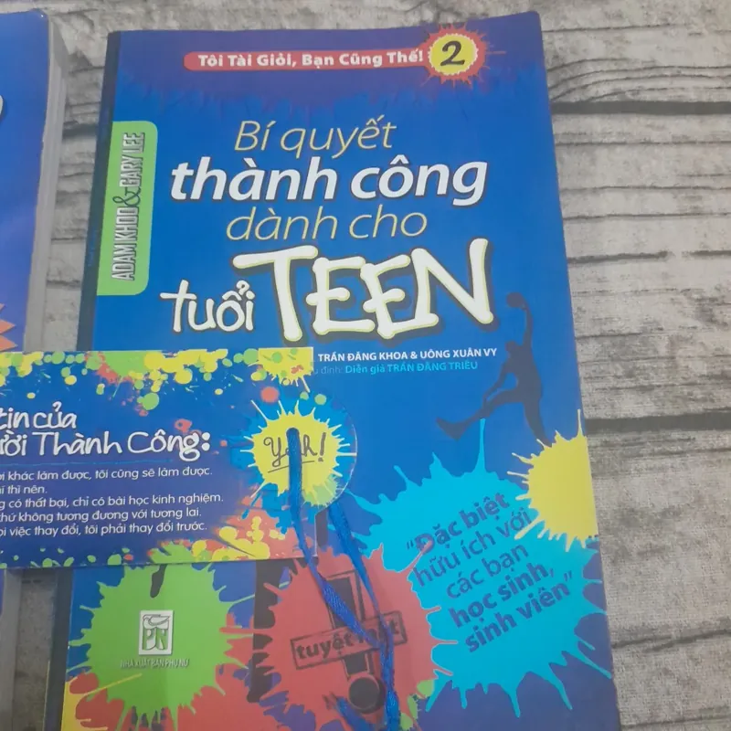 2 quyển sách Tôi tài giỏi Bạn cũng thế và Bí quyết thành công tuổi Teen. Adam Khoo 675526
