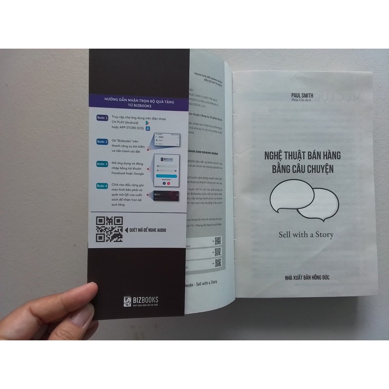 Sách Nghệ thuật bán hàng bằng câu chuyện - Sell with a story.  Tác giả Paul smith 117794