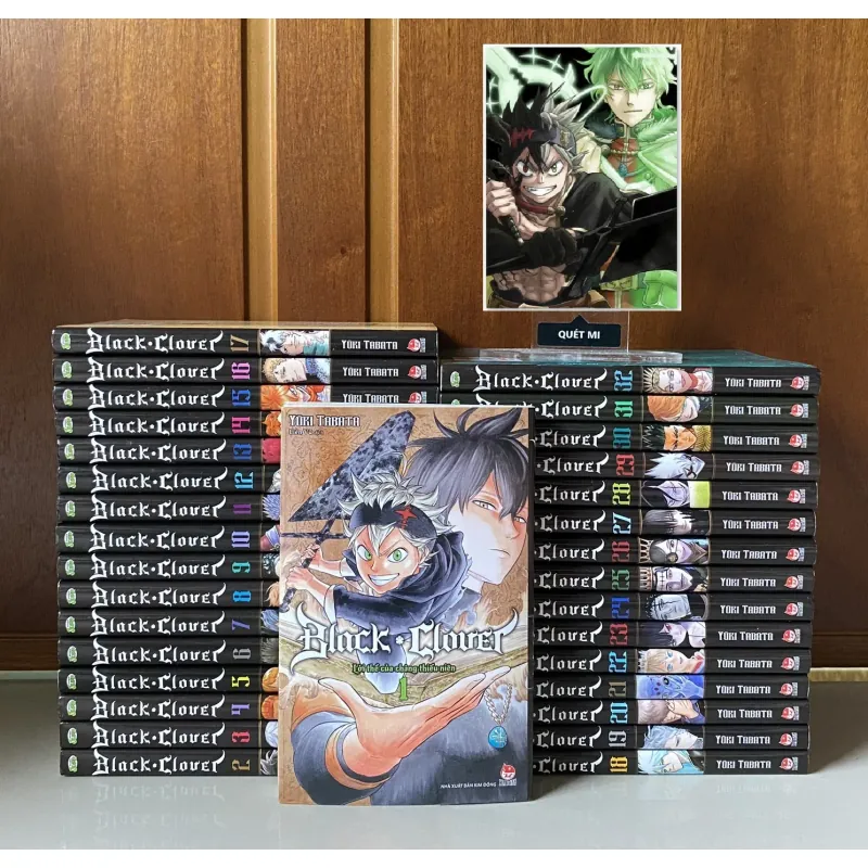 [Truyện Tranh Manga] Black Clover (30/32 Tập, Từ 1-32, Thiếu Tập 7+8) - Yuki Tabata 798062