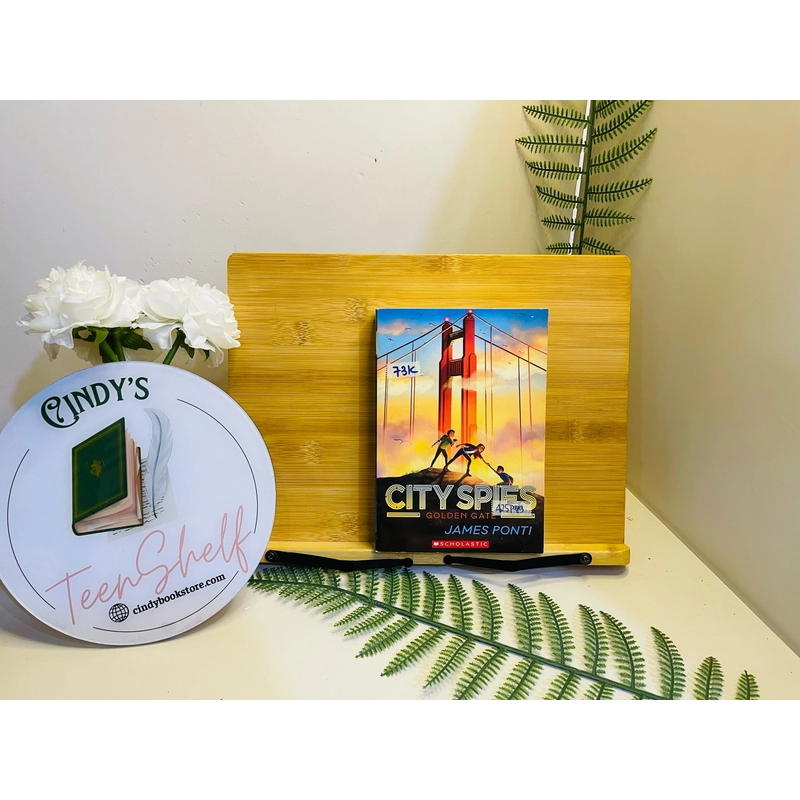 [Sách tiếng Anh 2hand] Like new 90% - City Spies: Golden Gate - James Ponti 504528