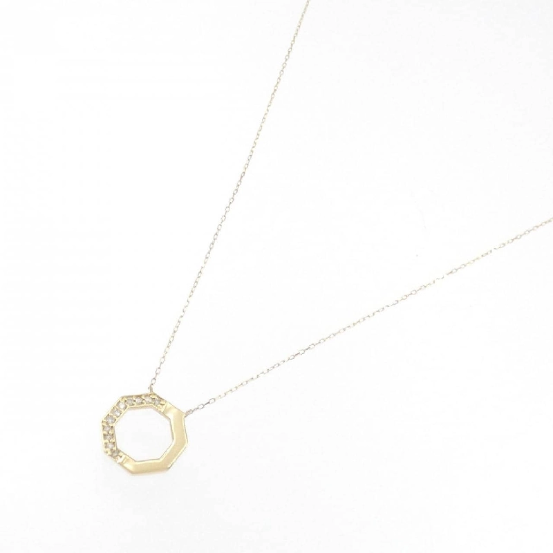 K18YG Dây chuyền kim cương 0.05CT - Hàng hiệu Chính hãng 863371