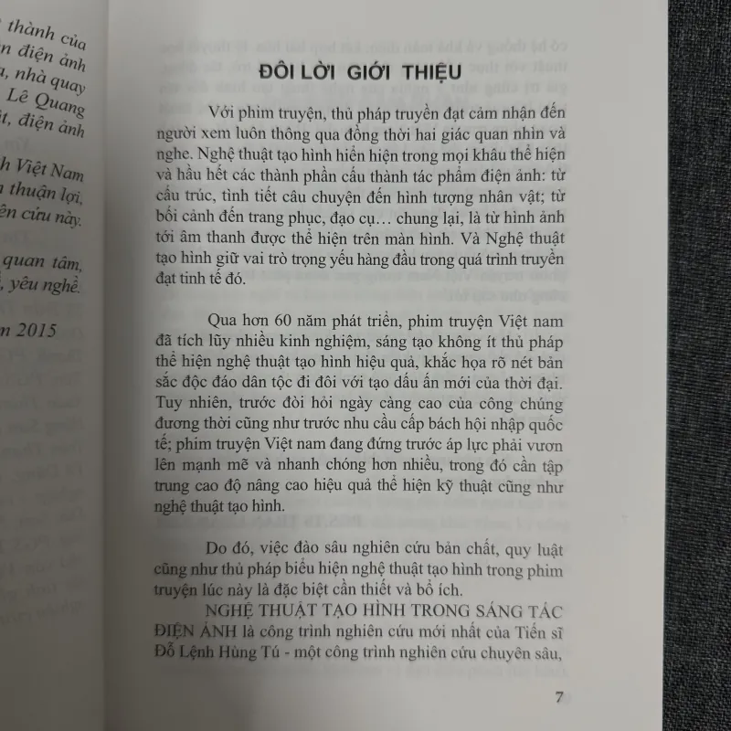 Nghệ thuật tạo hình trong sáng tác điện ảnh - Đỗ Lệnh Hùng Tú 791349