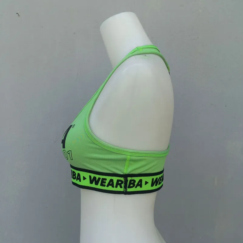 Áo bra tập Gym tập thể thao màu xanh 932386