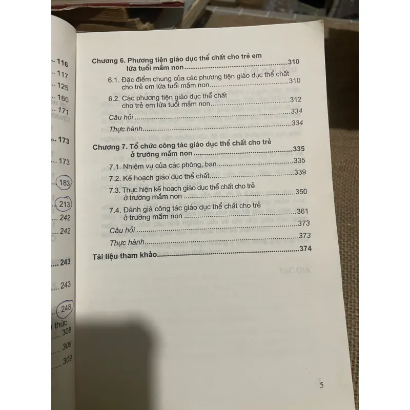 GIÁO TRÌNH LÍ LUẬN VÀ PHƯƠNG PHÁP GIÁO DỤC THẾ CHẤT CHO TRẺ EM LỨA TUỔI MẦM NON 570344