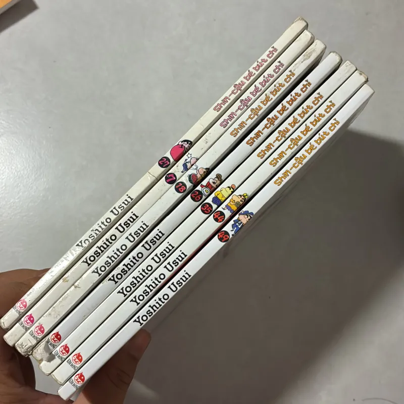 Shin- Cậu bé bút chì Combo 7 cuốn tập ngắn (Co) 766180