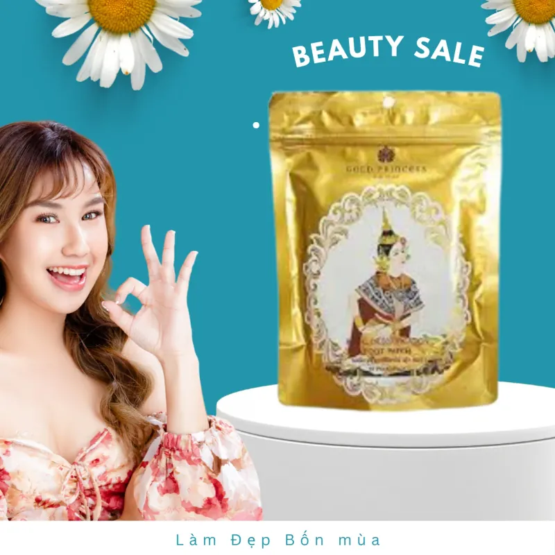 Miếng Dán Thải Độc Chân Gold Princess Thái Lan 571457
