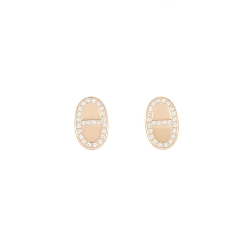 Khuyên tai Hermès Chaine d'Ancre Contour 665595