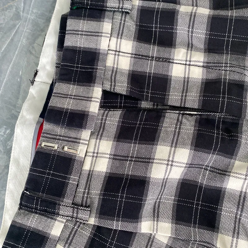 Quần sọc karo đen kem Tommy z31 mới 95% 563991