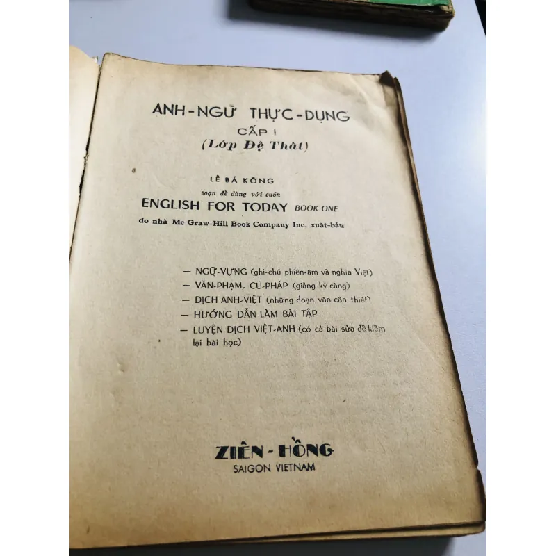 BỘ 3 TẬP ANH-NGỮ THỰC-DỤNG – BẢN IN XƯA l (1964–1968) 751219