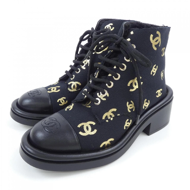 Giày bốt buộc dây CHANEL G39093Y56084 659977