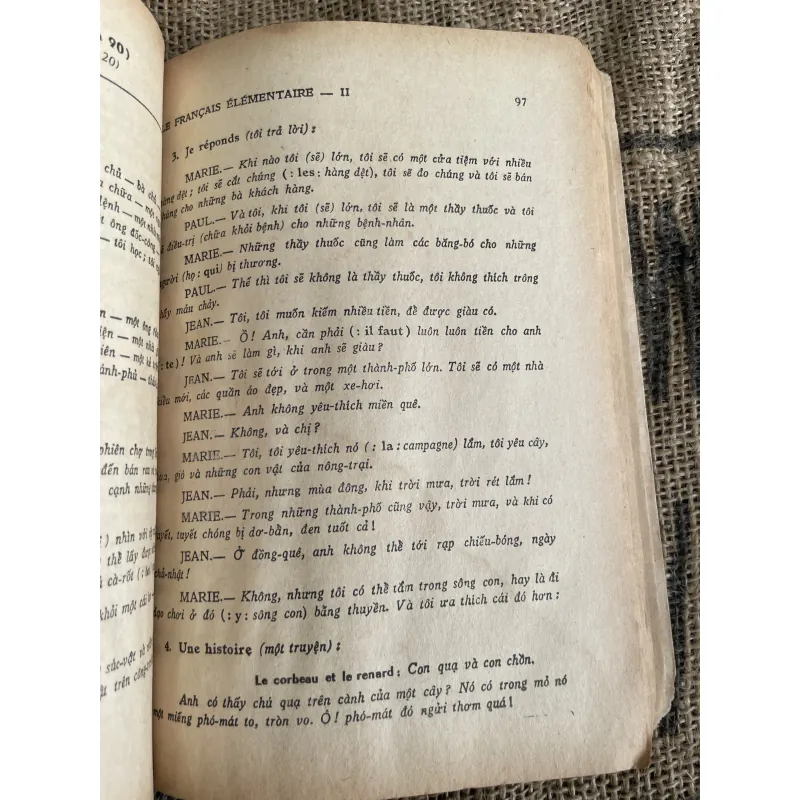 Le Français élémentaire" (Tiếng Pháp cơ bản).  Tác giả: G. Mauger và G. Gougenheim 1013344