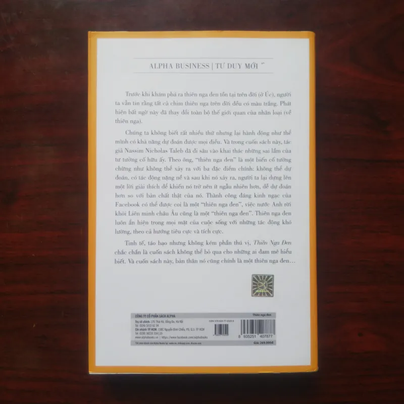 [Sách Kinh Tế] Thiên Nga Đen (Nassim Nicholas Taleb) 931991