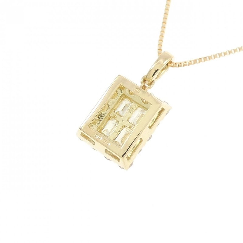 Dây chuyền kim cương K18YG 0.50CT - Hàng hiệu Chính hãng 862600