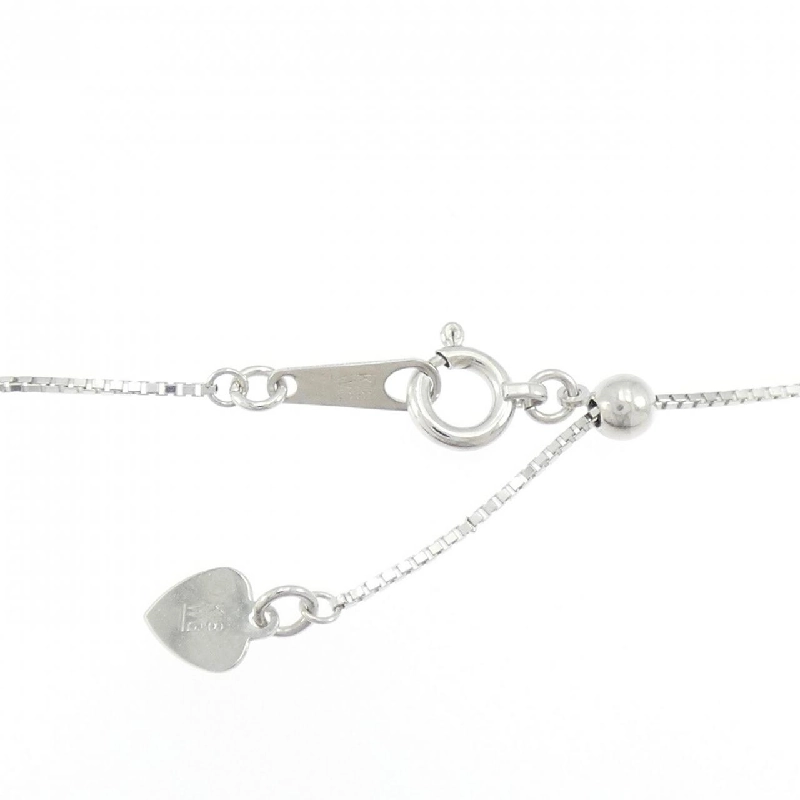 K18WG Sapphire Necklace 0.151CT - Hàng hiệu Authentic 864503