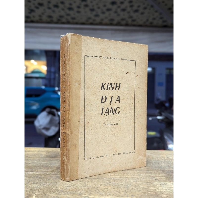 KINH ĐỊA TẠNG - TRÍ QUANG DỊCH 187485
