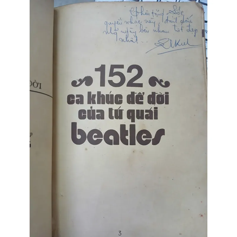152 CA KHÚC ĐỂ ĐỜI CỦA TỨ QUÁI BEATLES 588229