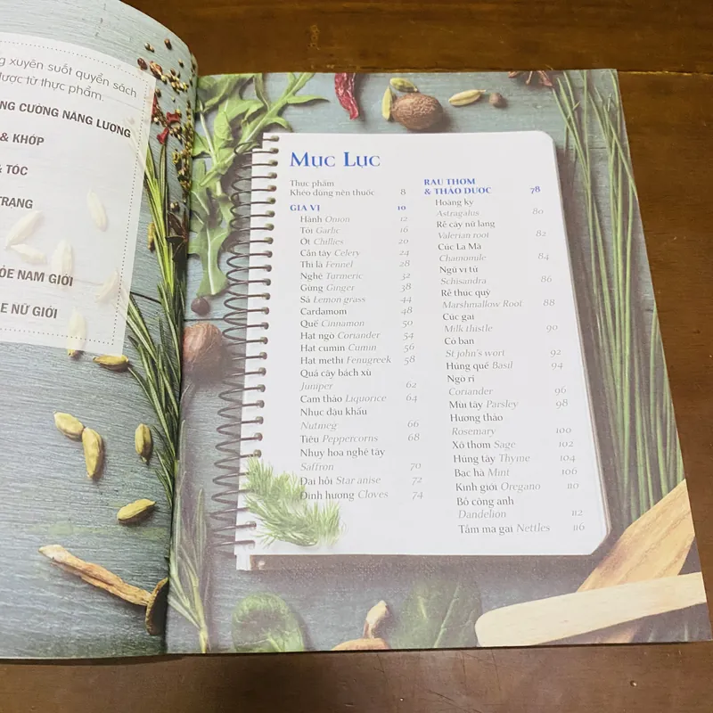 Dinh dưỡng chữa bệnh: gia vị & thảo dược  606028