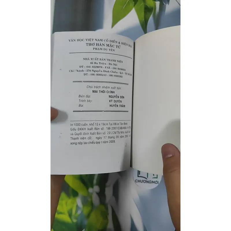 Thơ Hàn Mặc Tử - Phạm Du Yên 798424