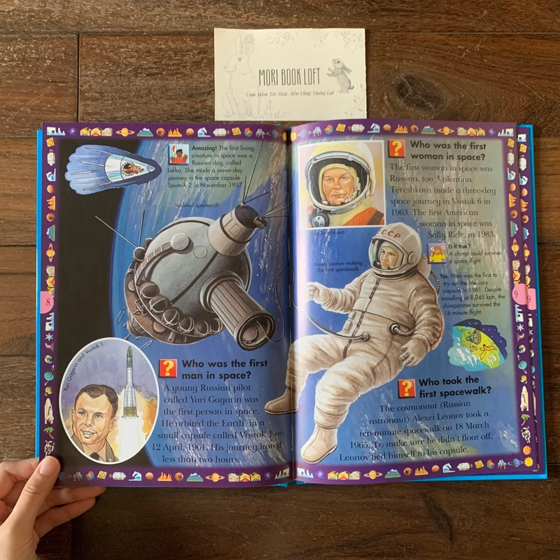 Sách tranh tiếng anh Space Exploration, Used, Bìa cứng 476865