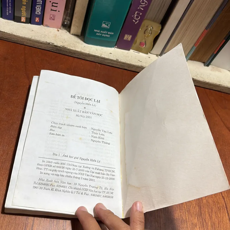 II Sách Hay: Để Tôi Đọc Lại - Nguyễn Hiến Lê - 2001 934281