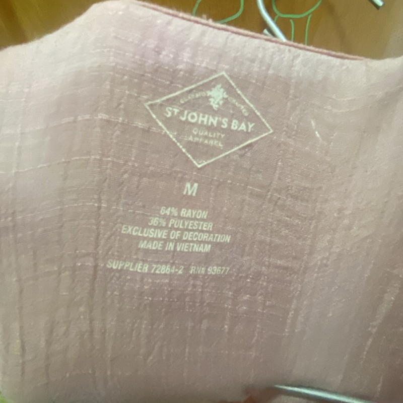 Áo tay xoè vải đẹp màu hồng phấn 160655