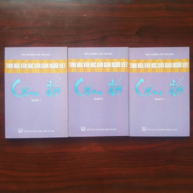 [Sách Văn Học] Tinh Hoa Văn Học Dân Gian - Câu Đố Việt Nam (Trọn Bộ 3/3 Tập) 933159
