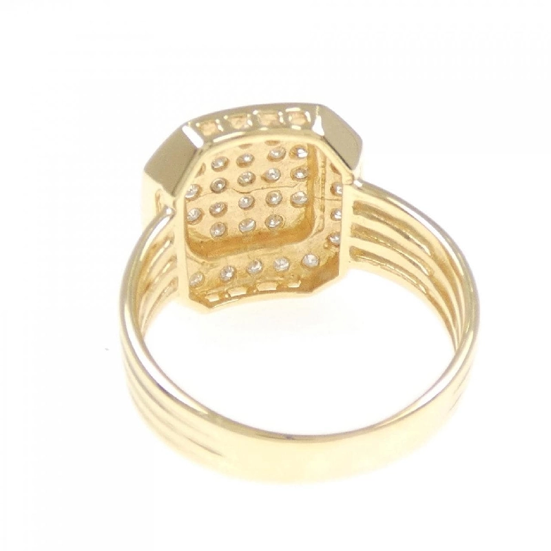 Nhẫn kim cương K18YG 0.28CT 670479