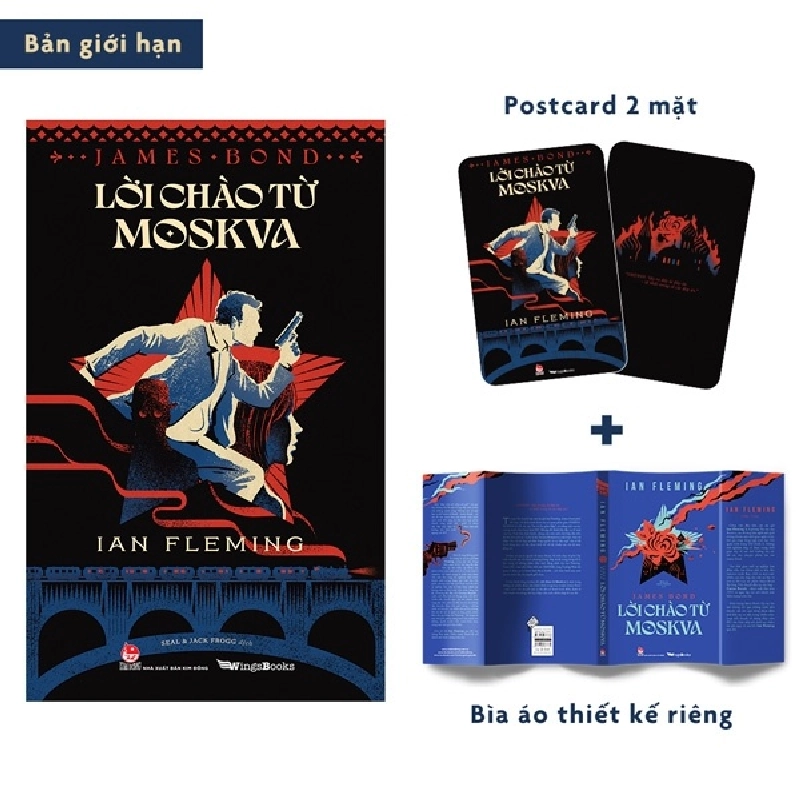 Lời Chào Từ Moskva (Series James Bond) - Bản Giới Hạn - Tặng Kèm Bìa Áo + Postcard 2 Mặt (2022) - Ian Fleming 744242