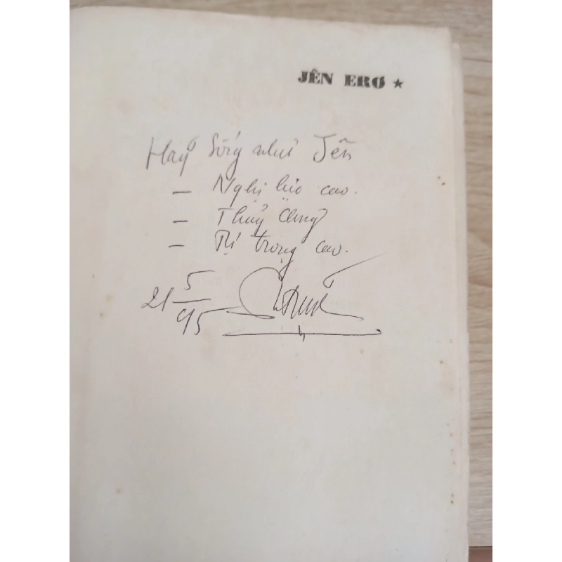 [Phiên Chợ Sách Cũ] Jên Erơ (Bộ 2 Tập) (1995) - S. Bronti S1507 504680