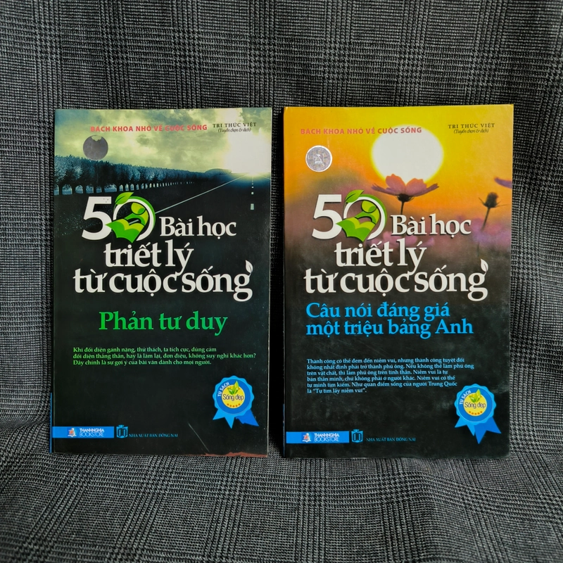 Combo sách Bách khoa nhỏ về cuộc sống: 50 bài học triết lý từ cuộc sống 319961