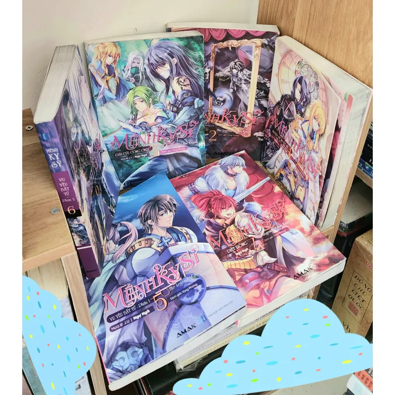 Bộ sách Mệnh kỵ sĩ 703517