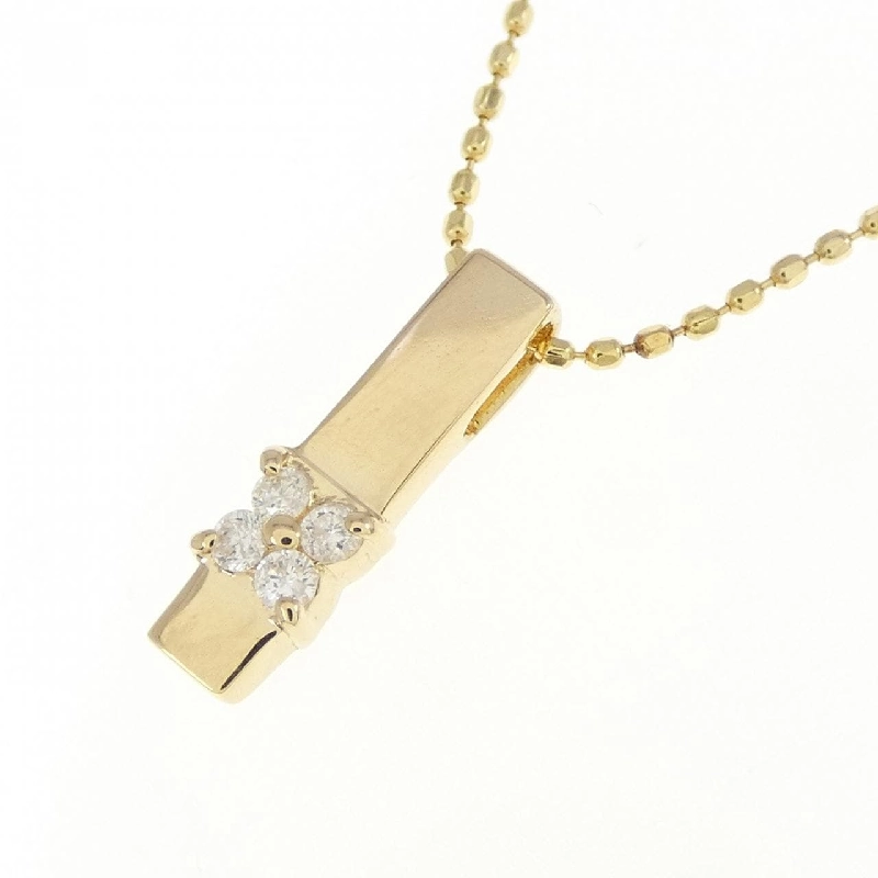 K18YG Dây chuyền kim cương - Hàng hiệu Authentic 848401