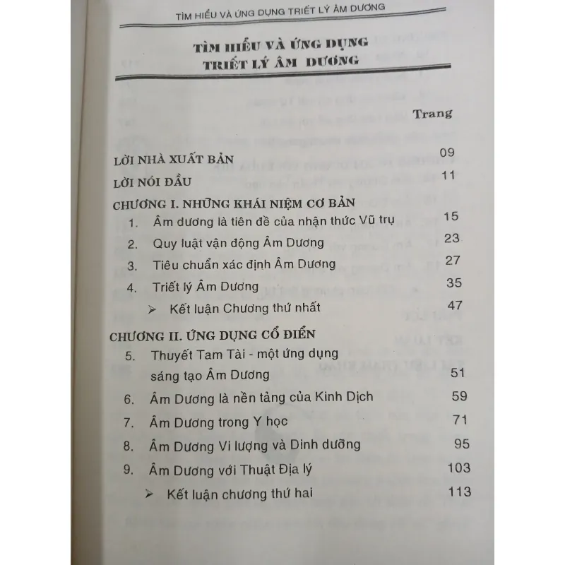TÌM HIỂU VÀ ỨNG DỤNG TRIẾT LÝ ÂM DƯƠNG - NGUYỄN ĐÌNH PHƯ 747796