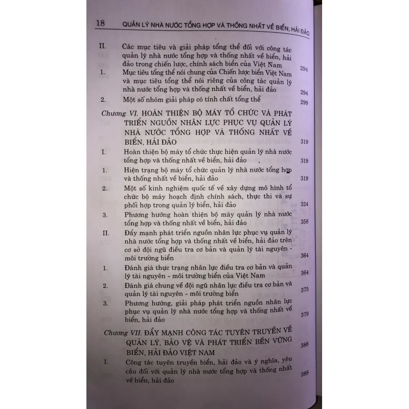 Quản lý nhà nước tổng hợp và thống nhất về Biển, Hải Đảo 744804