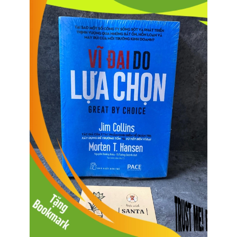 (TẶNG BOOKMARK) Vĩ đại do lựa chọn- Jim Collins- sách lưu kho còn seal,mới 90% Quản trị - lãnh đạo RBK0302 956208