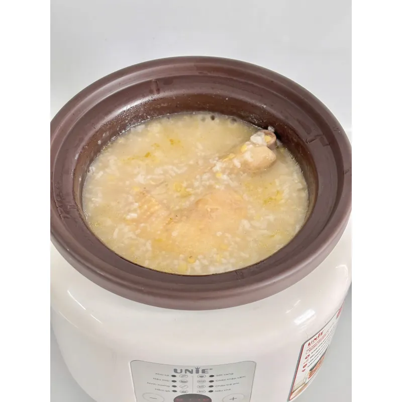 Nồi kho hầm chuyên dụng UNIE USC208 dung tích 2L, lòng nồi gốm Ceramic, hẹn giờ 24 tiếng 738338