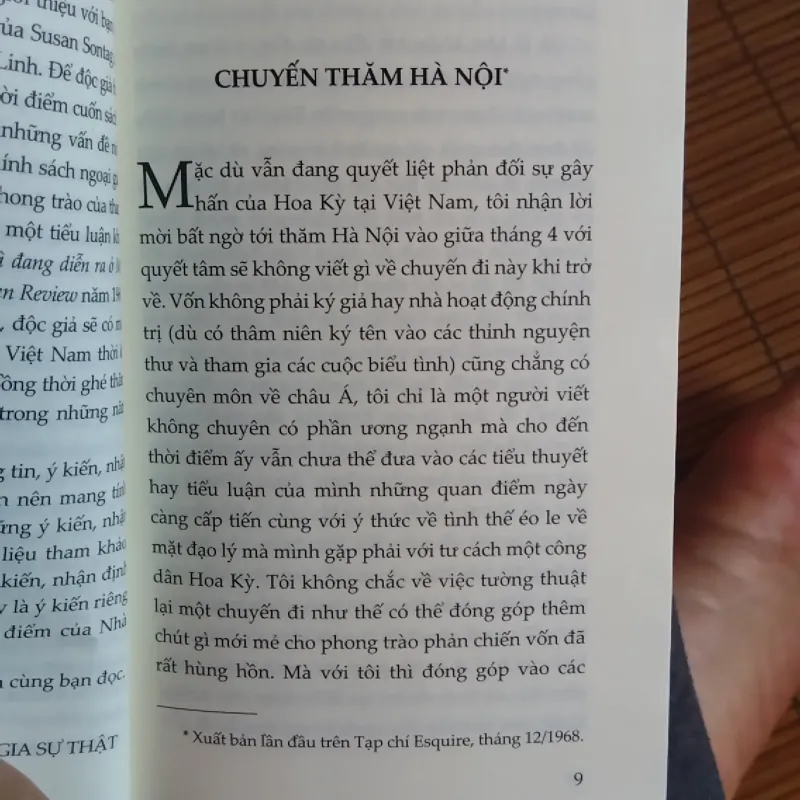 Chuyến thăm Hà Nội - Susan Sontag 997164
