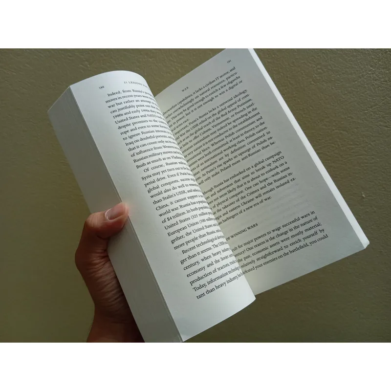 21 lessons for the 21st century , sách ngoại văn tiếng Anh english book  732145