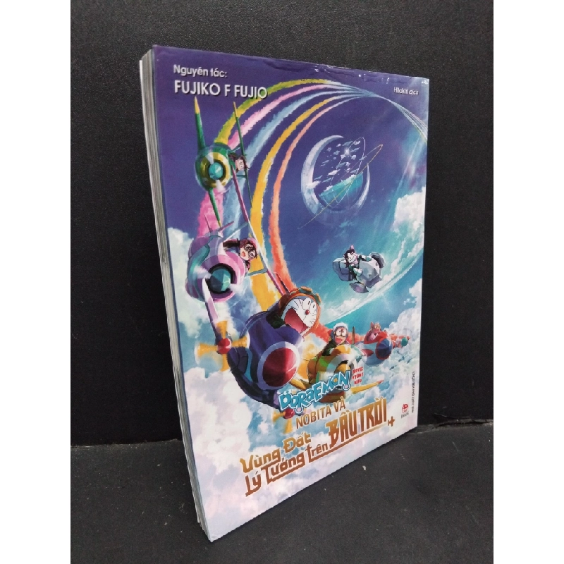 Doraemon movie story màu Nobita và vùng đất lý tưởng trên bầu trời Fujiko F Fujio mới 80% tróc bìa, ẩm nhẹ, cong bìa 2024 HCM.ASB0611 408403